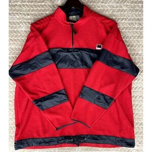 City Streets Mens‎ XL ColorBlock Half Zip Pullover Sweater